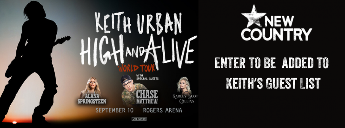 Keith Urban's Guest List 